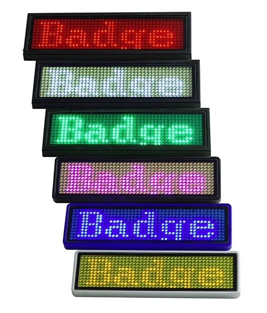 bmp badge led software
